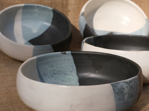 Bowl tricolor Negro