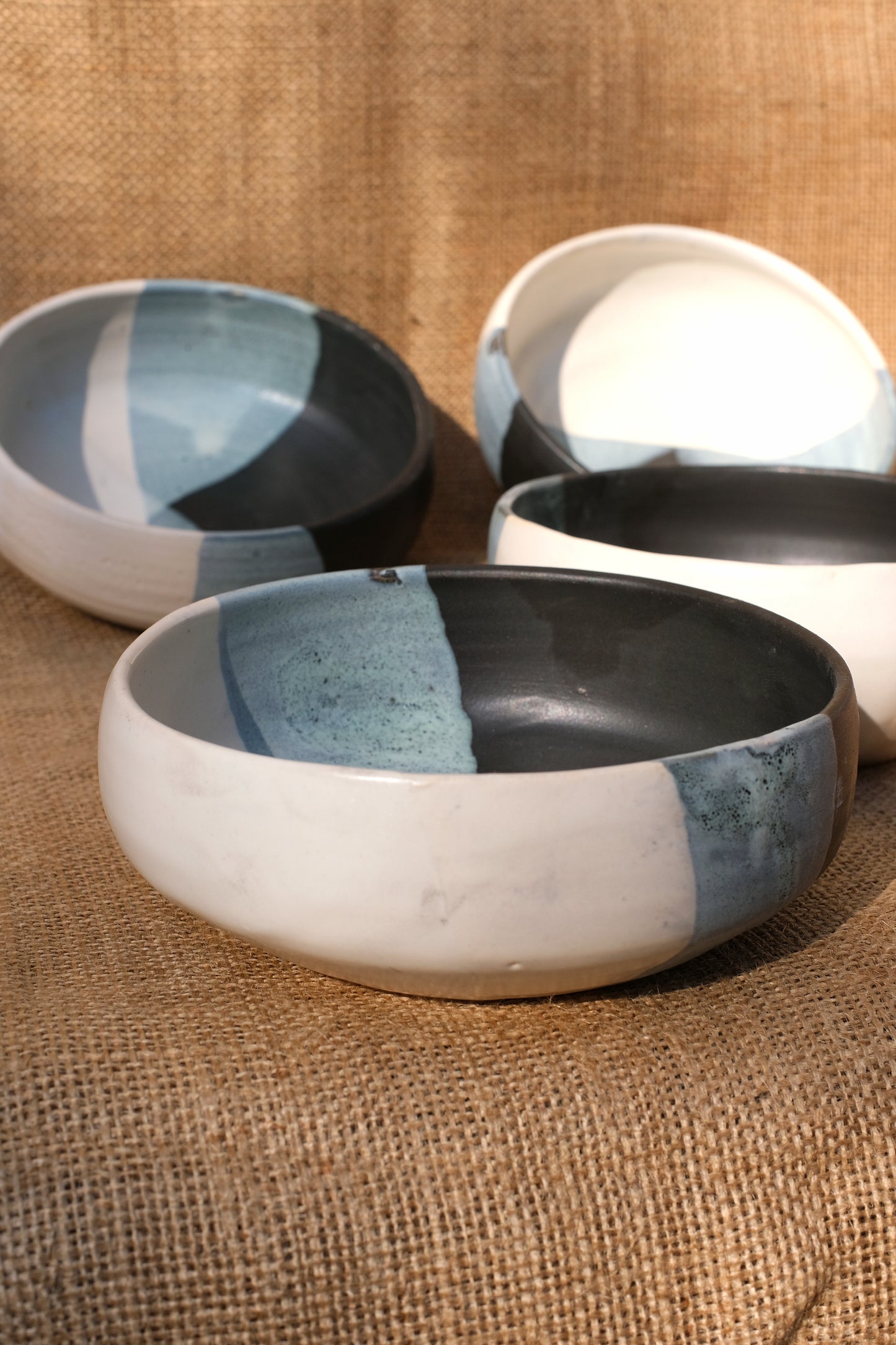 Bowl tricolor Negro