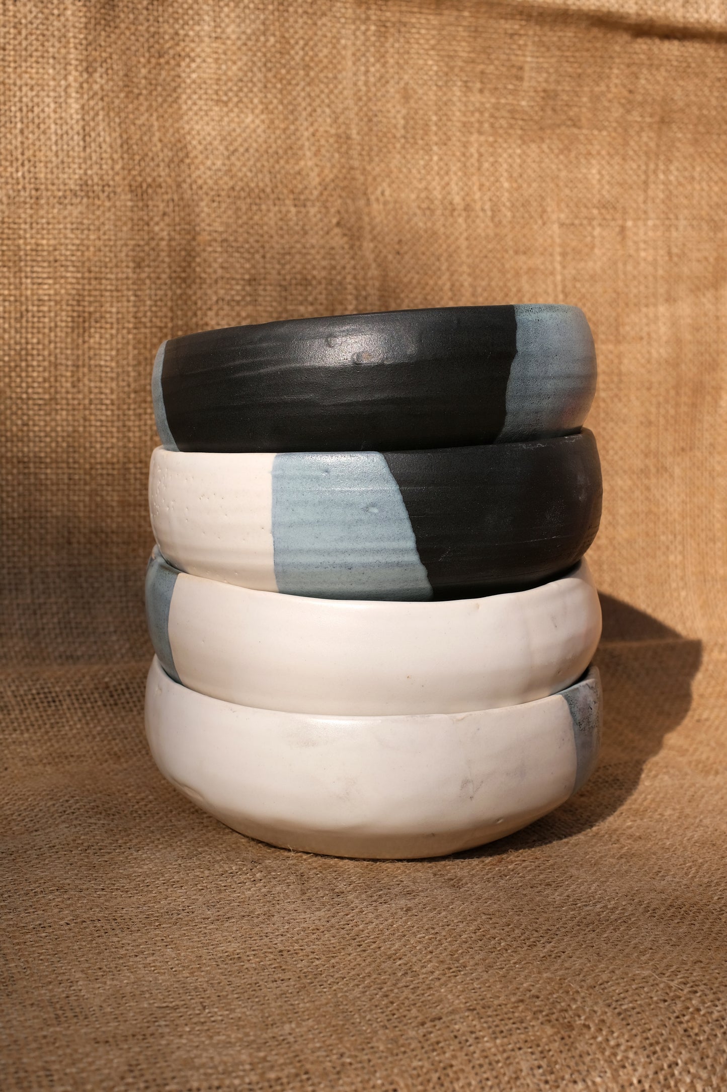 Bowl tricolor Negro