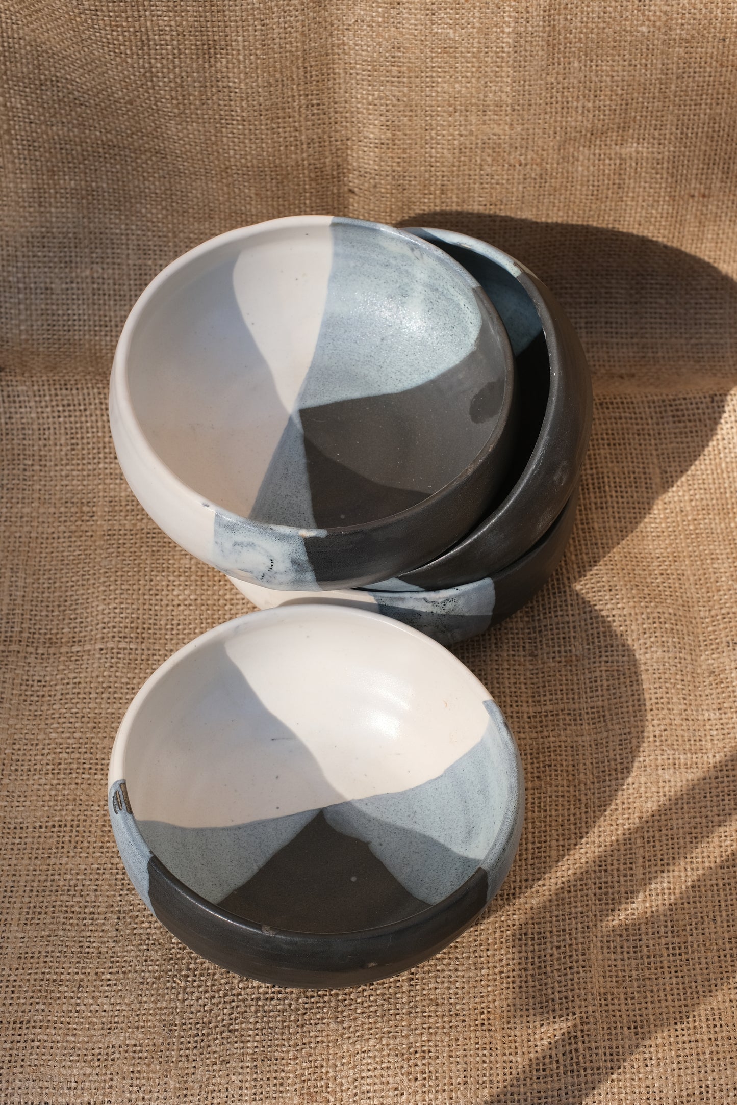 Bowl tricolor Negro