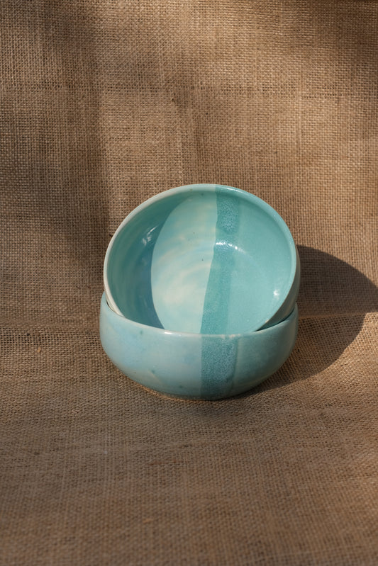 Bowl tricolor Turquesa