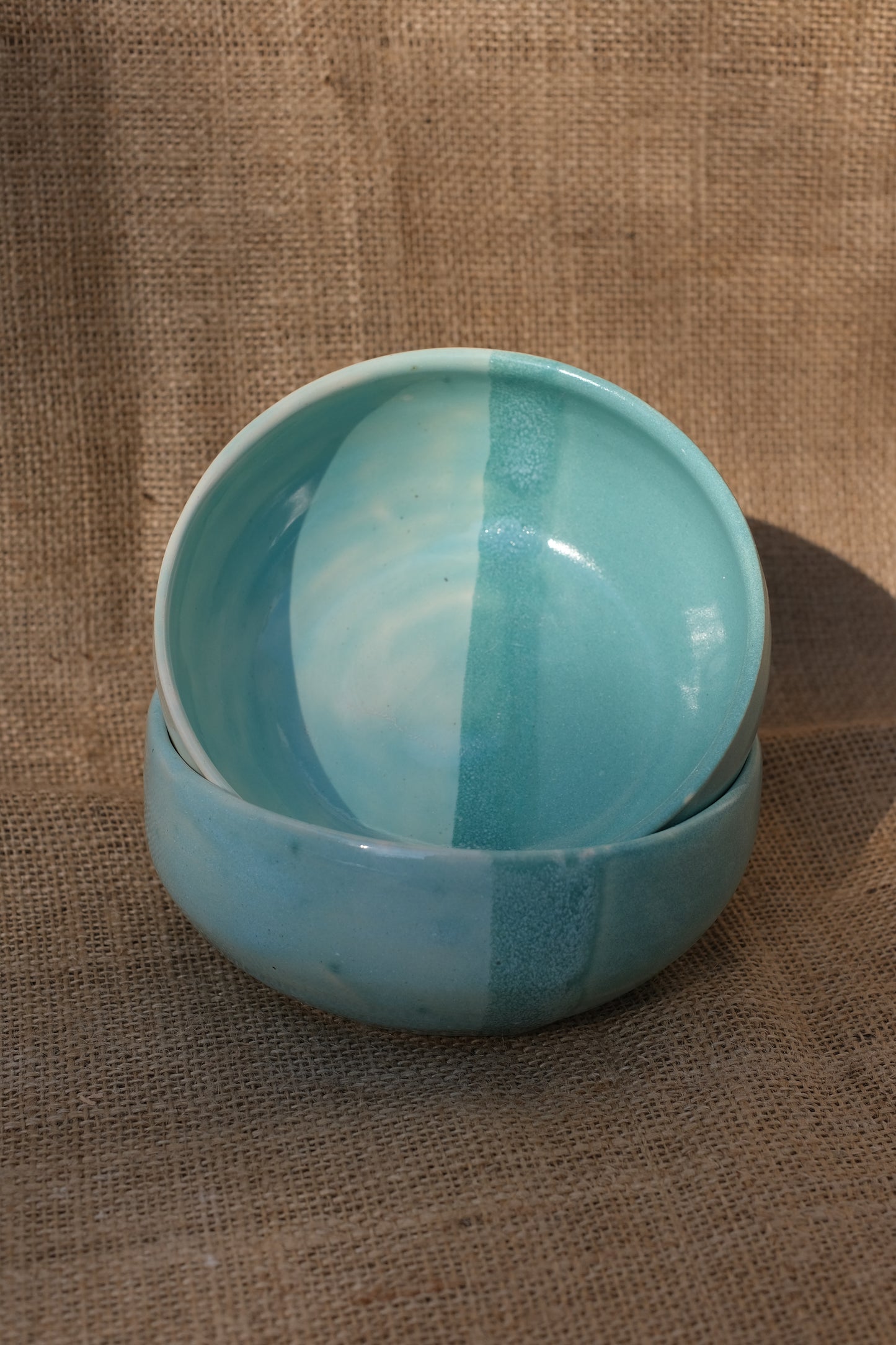 Bowl tricolor Turquesa