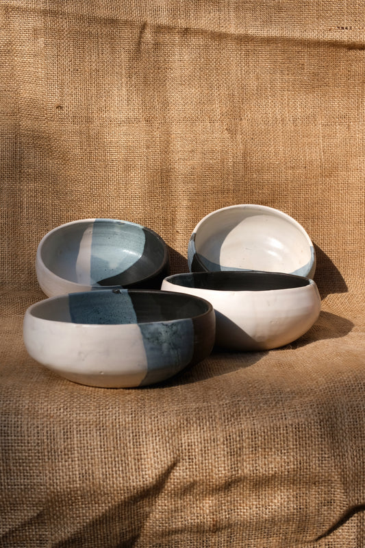 Bowl tricolor Negro